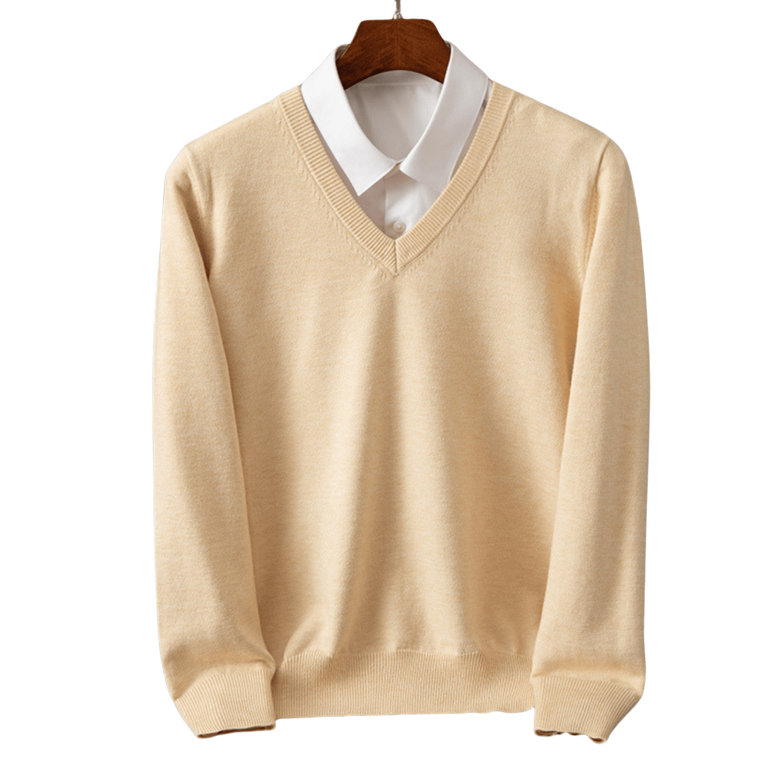 Cashmere V-Neck Sweater