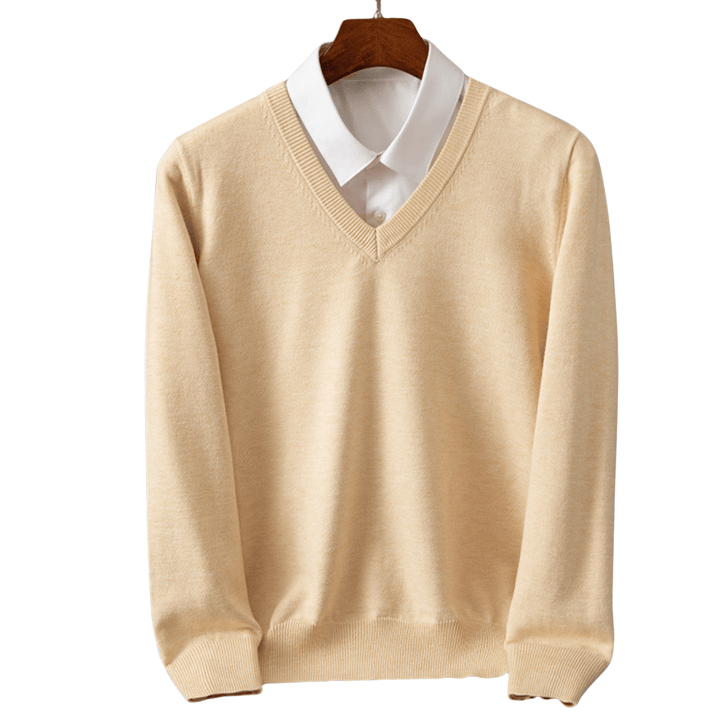 Cashmere V-Neck Sweater