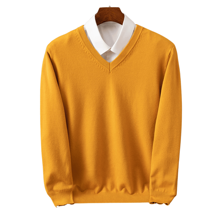 Cashmere V-Neck Sweater