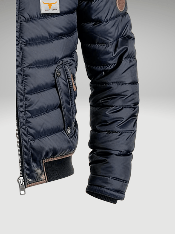 Quilted Bomber Jacket