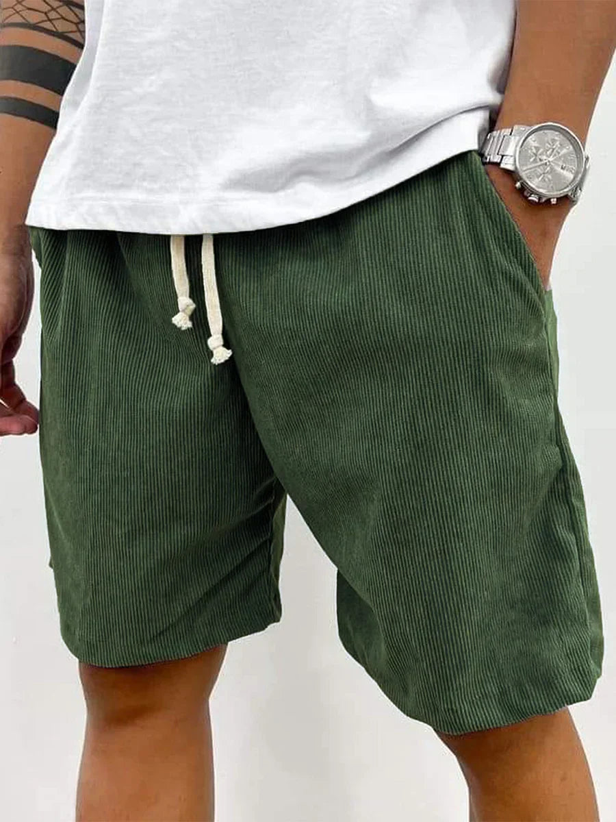 Casual Corduroy Shorts for Men | SPRING