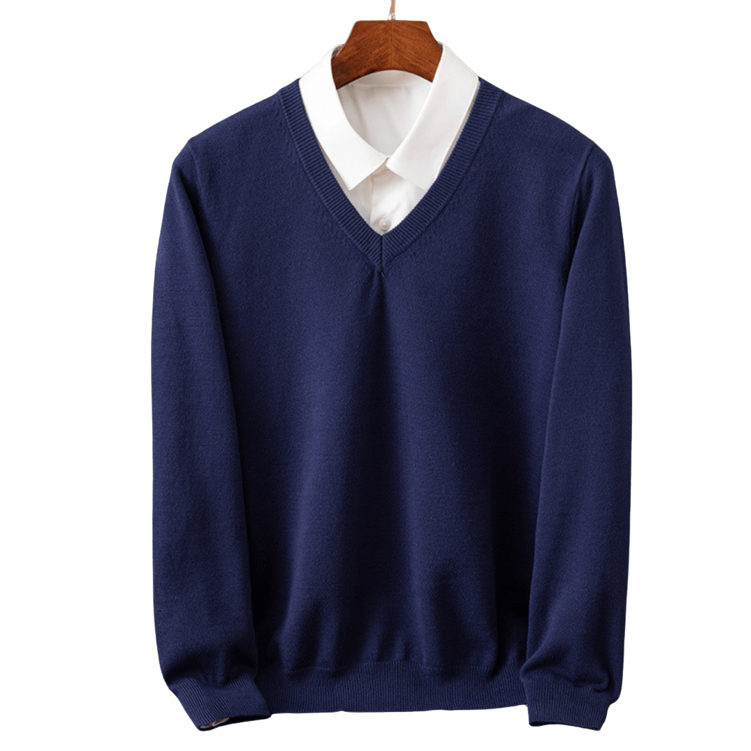 Cashmere V-Neck Sweater
