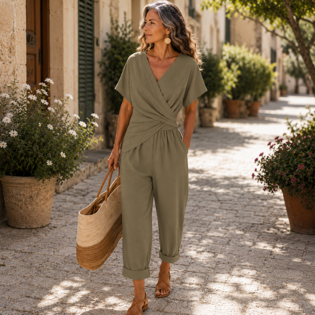 Colleen™ Set Estivo Elegante in Due Pezzi