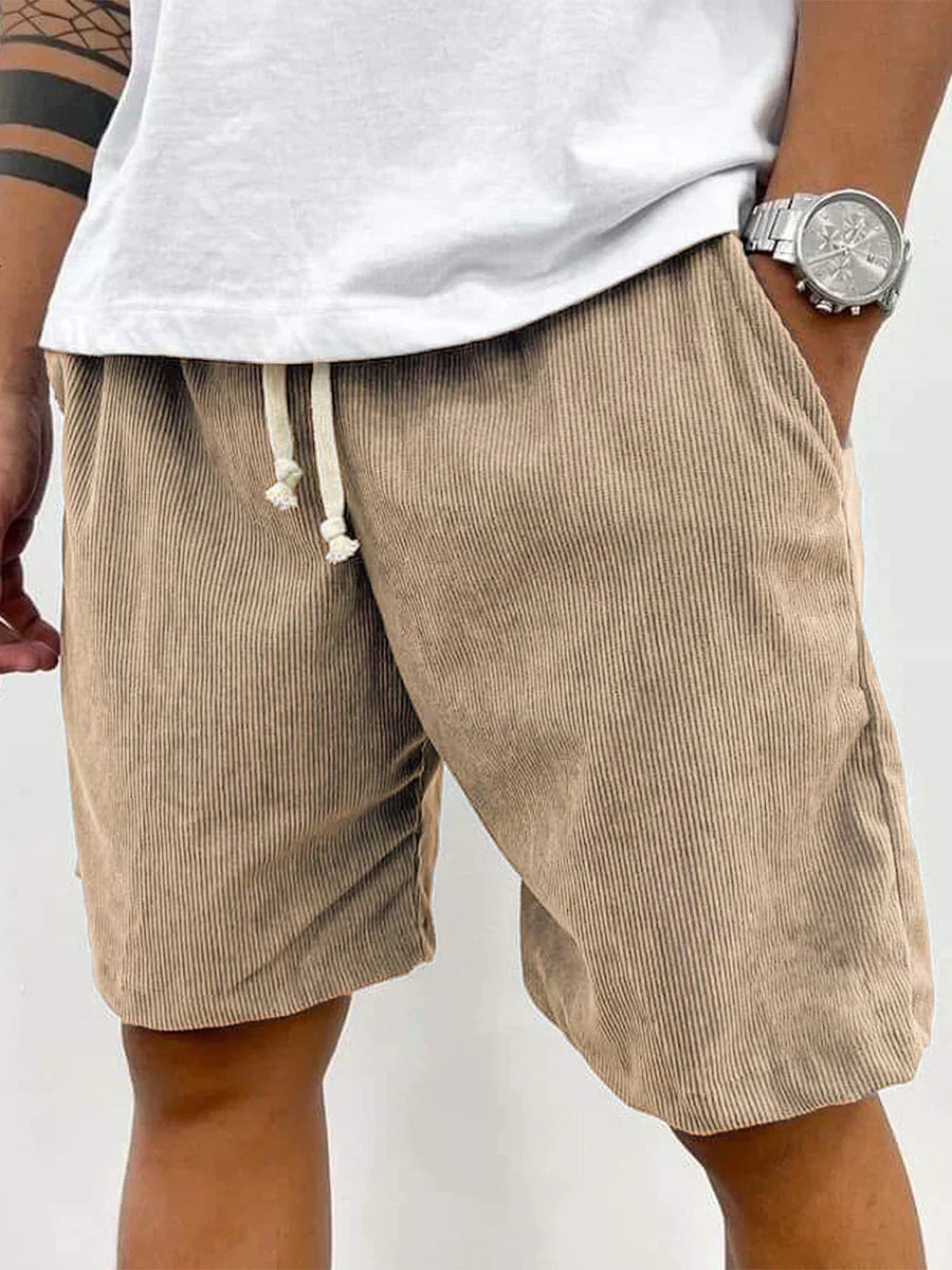 Casual Corduroy Shorts for Men | SPRING