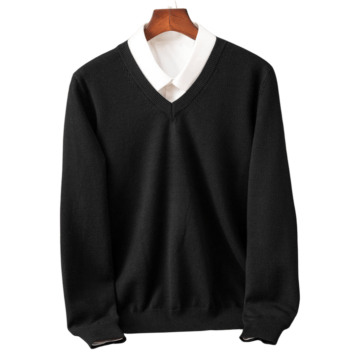 Cashmere V-Neck Sweater