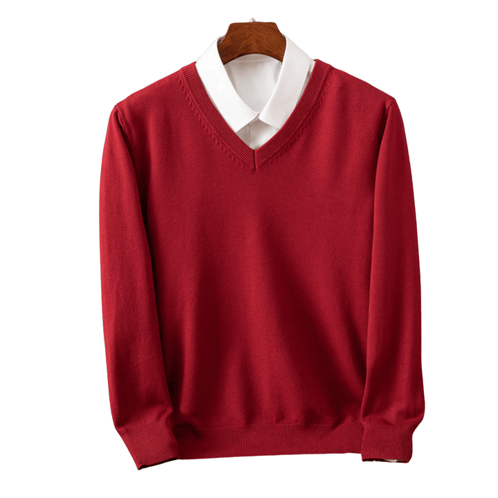 Cashmere V-Neck Sweater