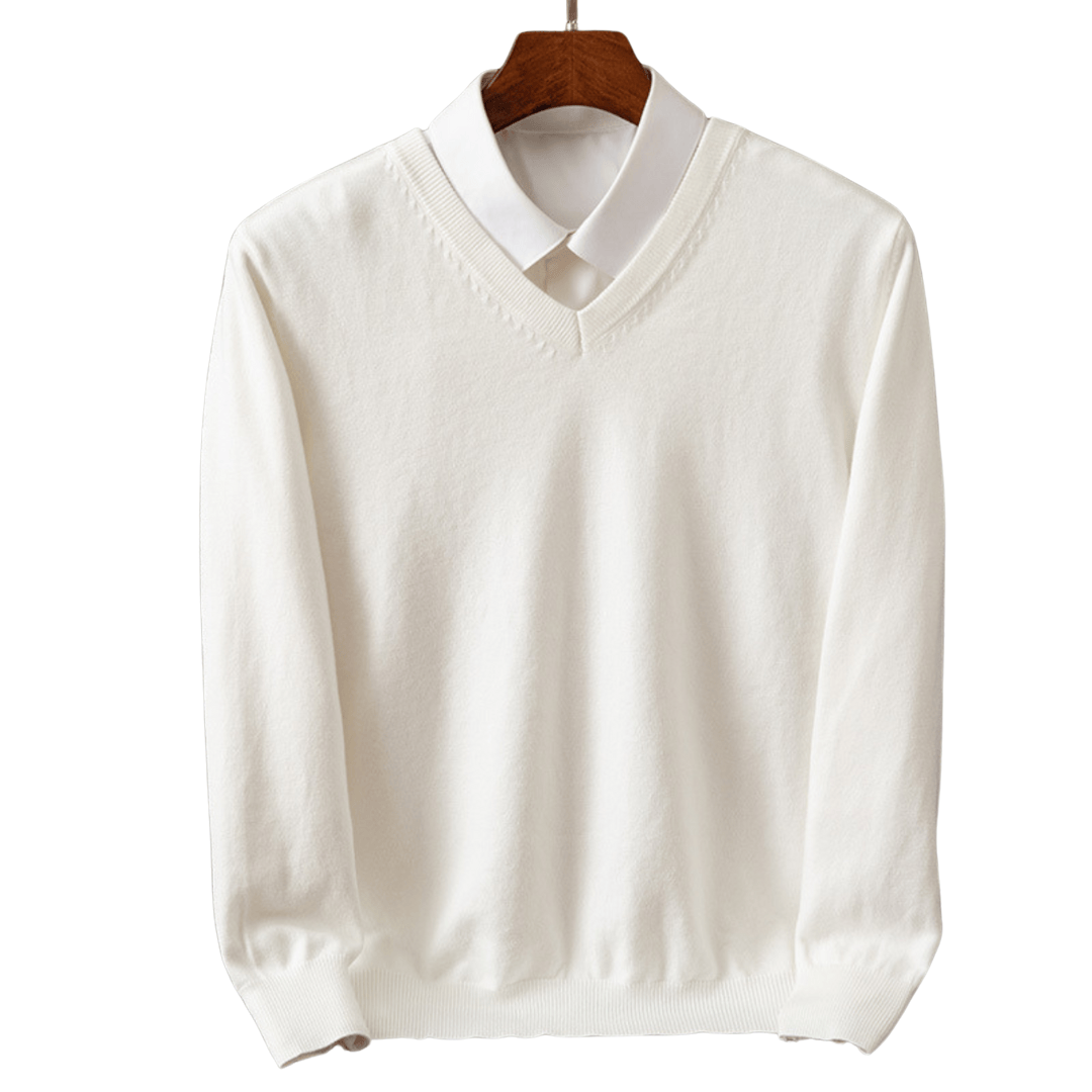 Cashmere V-Neck Sweater