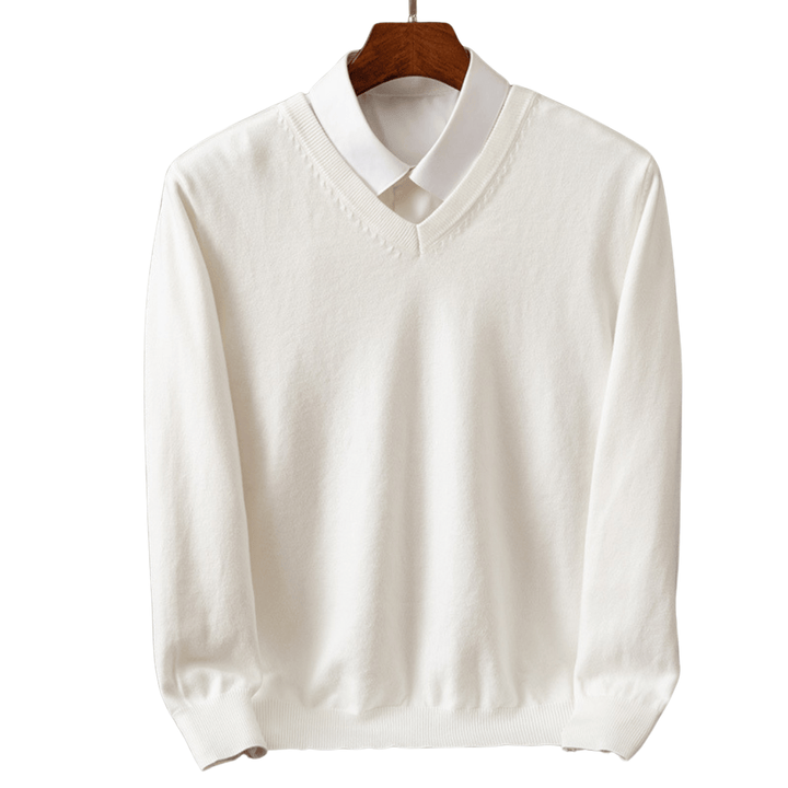 Cashmere V-Neck Sweater