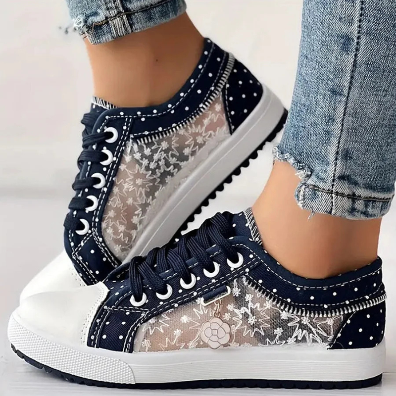 CARO | SNEAKER ELEGANTI DA DONNA CON DETTAGLI FLOREALI