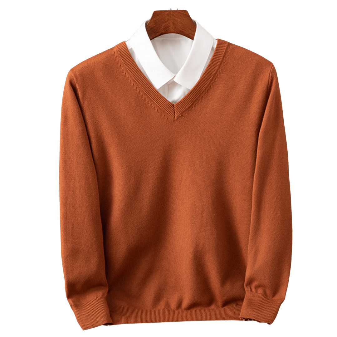 Cashmere V-Neck Sweater