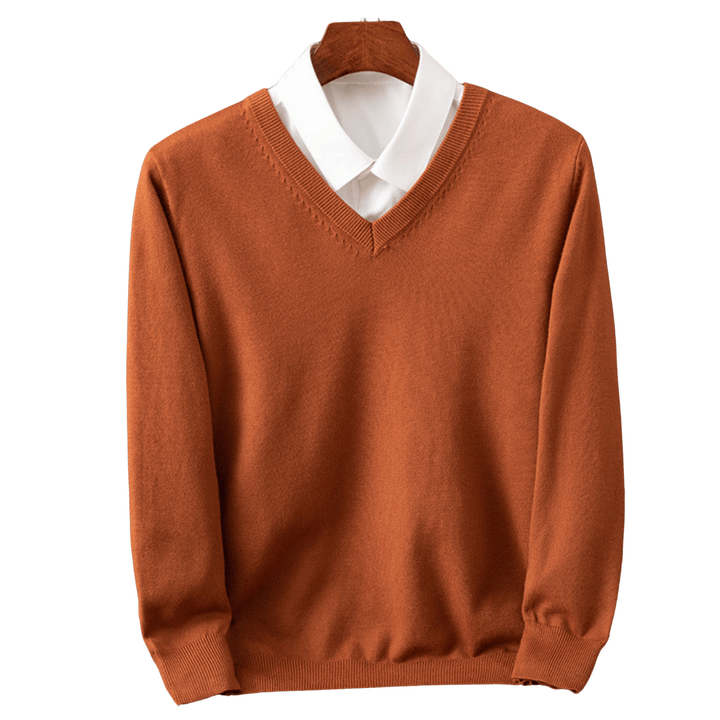 Cashmere V-Neck Sweater