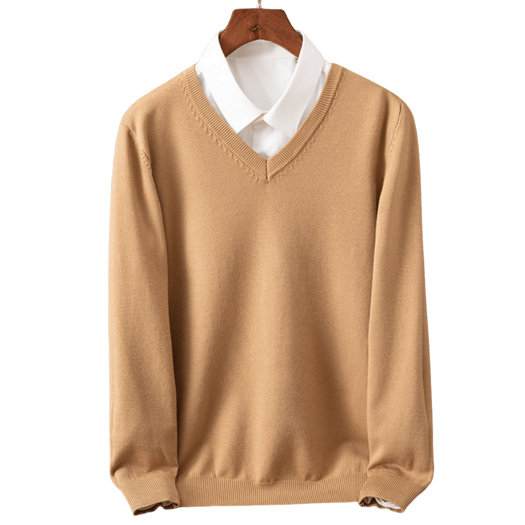 Cashmere V-Neck Sweater