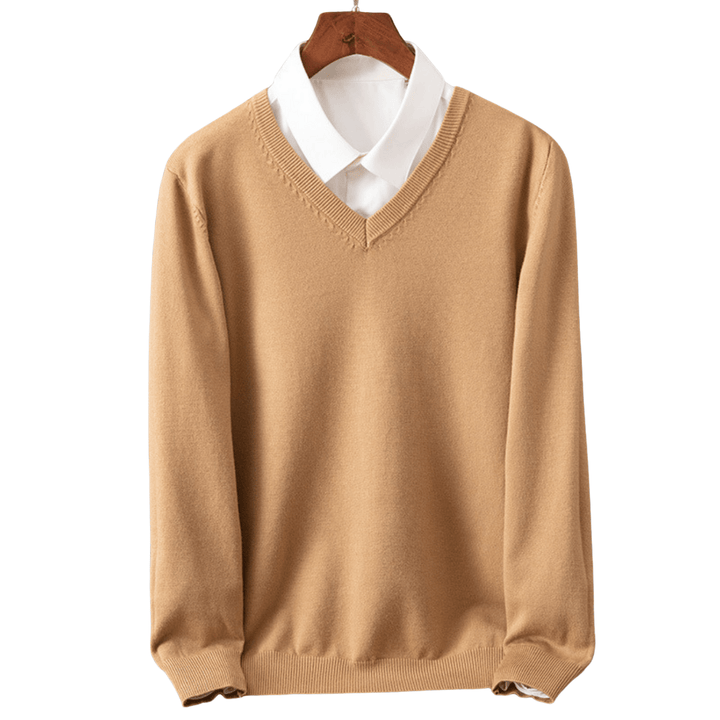 Cashmere V-Neck Sweater