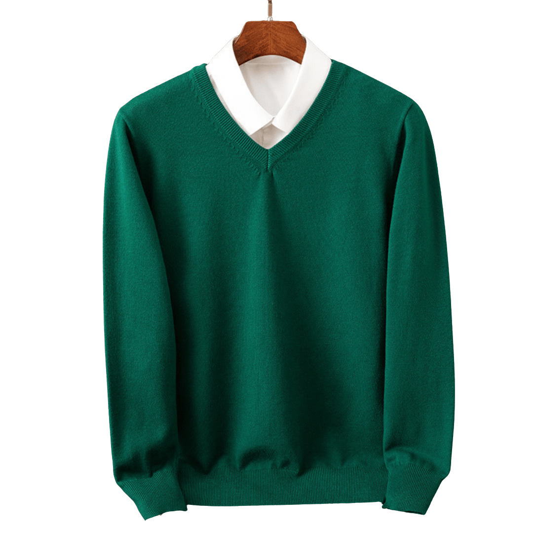 Cashmere V-Neck Sweater