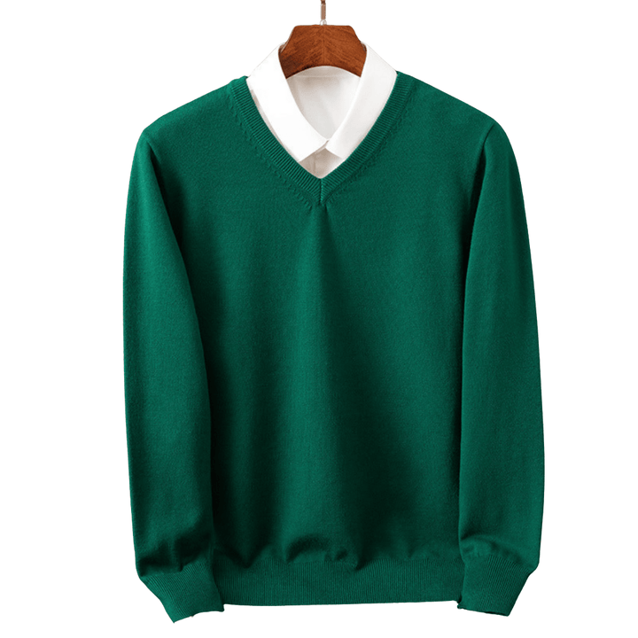 Cashmere V-Neck Sweater