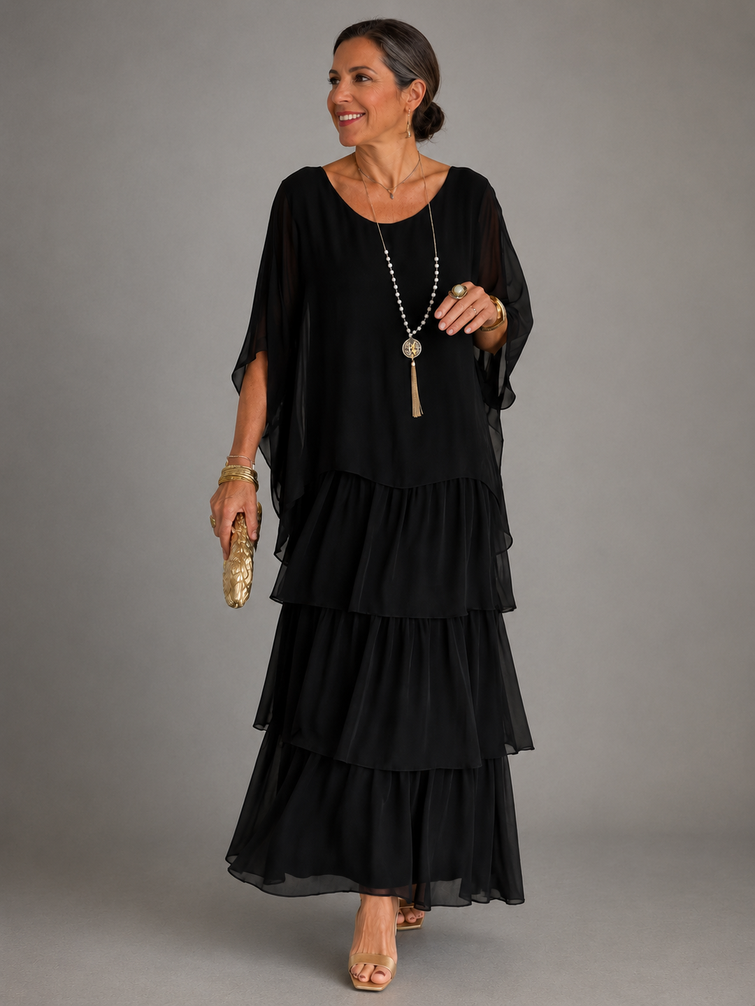 Lara™ | Elegante Maxi Dress Fluttuante
