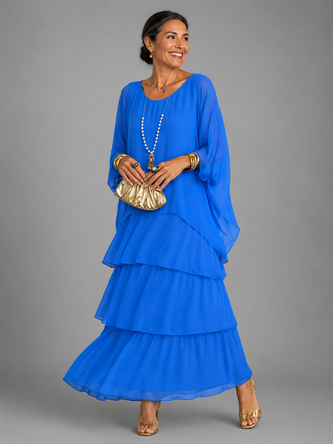 Lara™ | Elegante Maxi Dress Fluttuante
