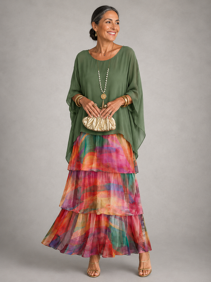 Lara™ | Elegante Maxi Dress Fluttuante