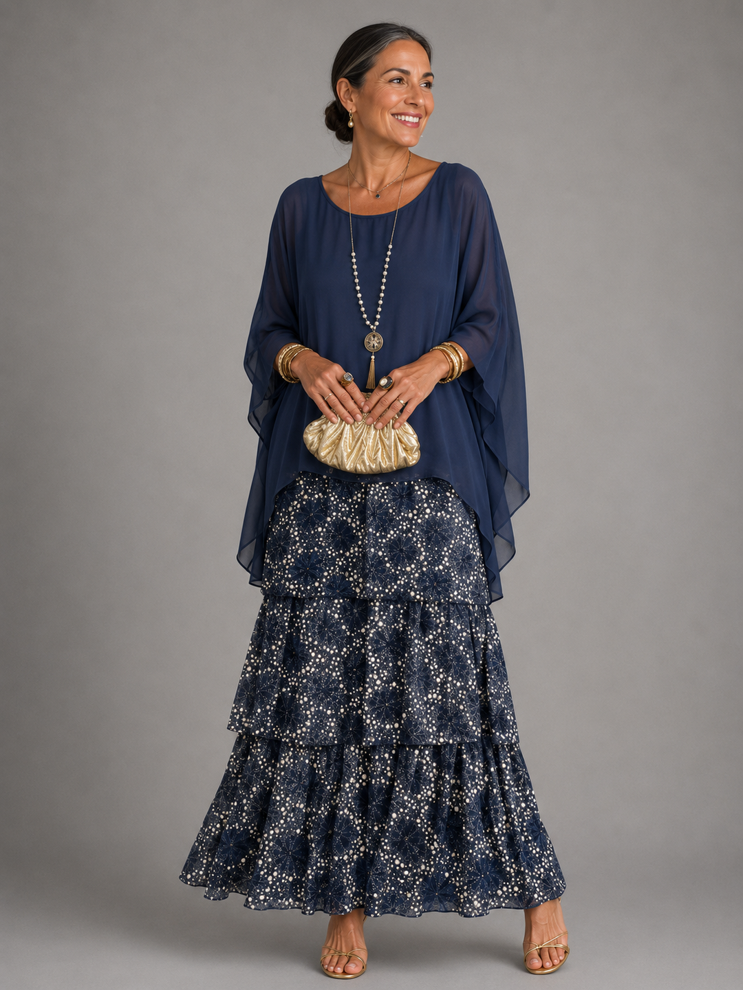 Lara™ | Elegante Maxi Dress Fluttuante