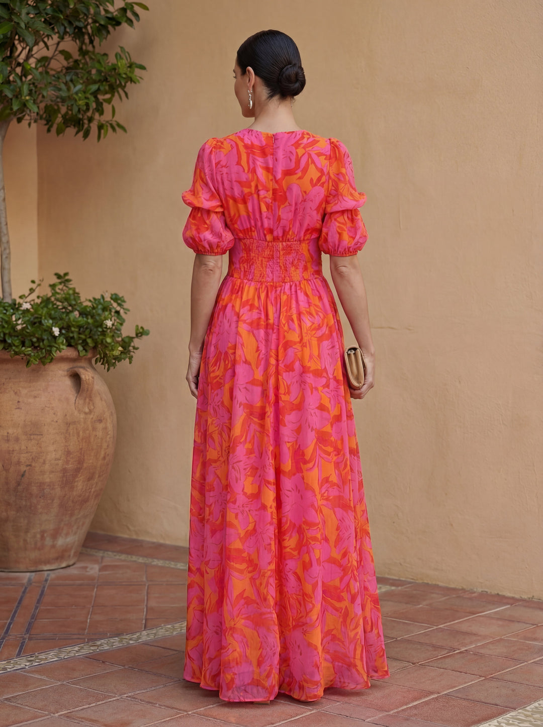 Abito Olvera in Seta Pura - Eleganza Incomparabile da Maison Claire e Sylvie