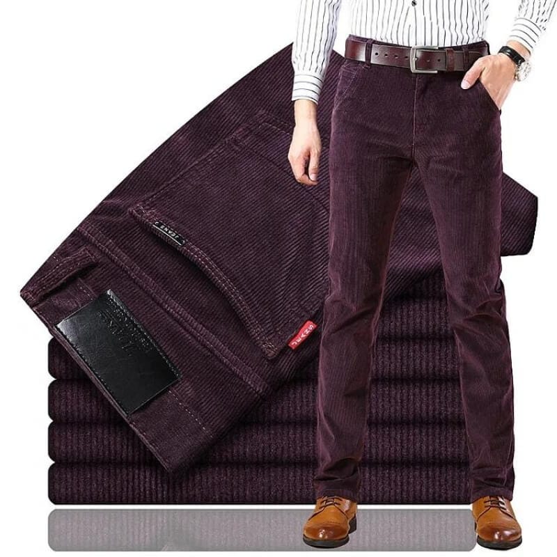 Stretch Corduroy Trousers