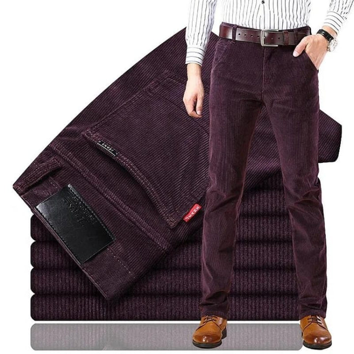Stretch Corduroy Trousers