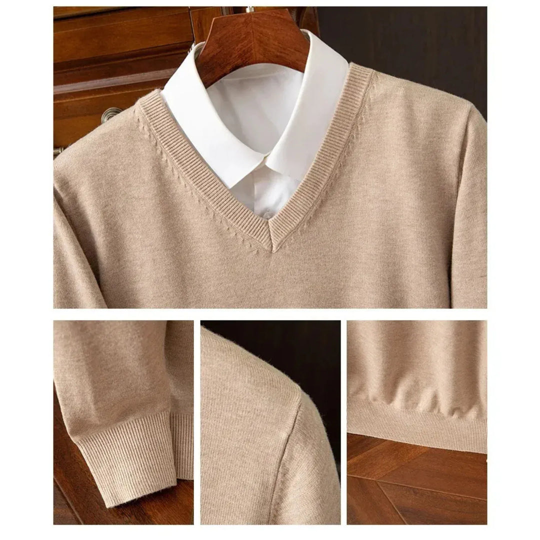 Cashmere V-Neck Sweater