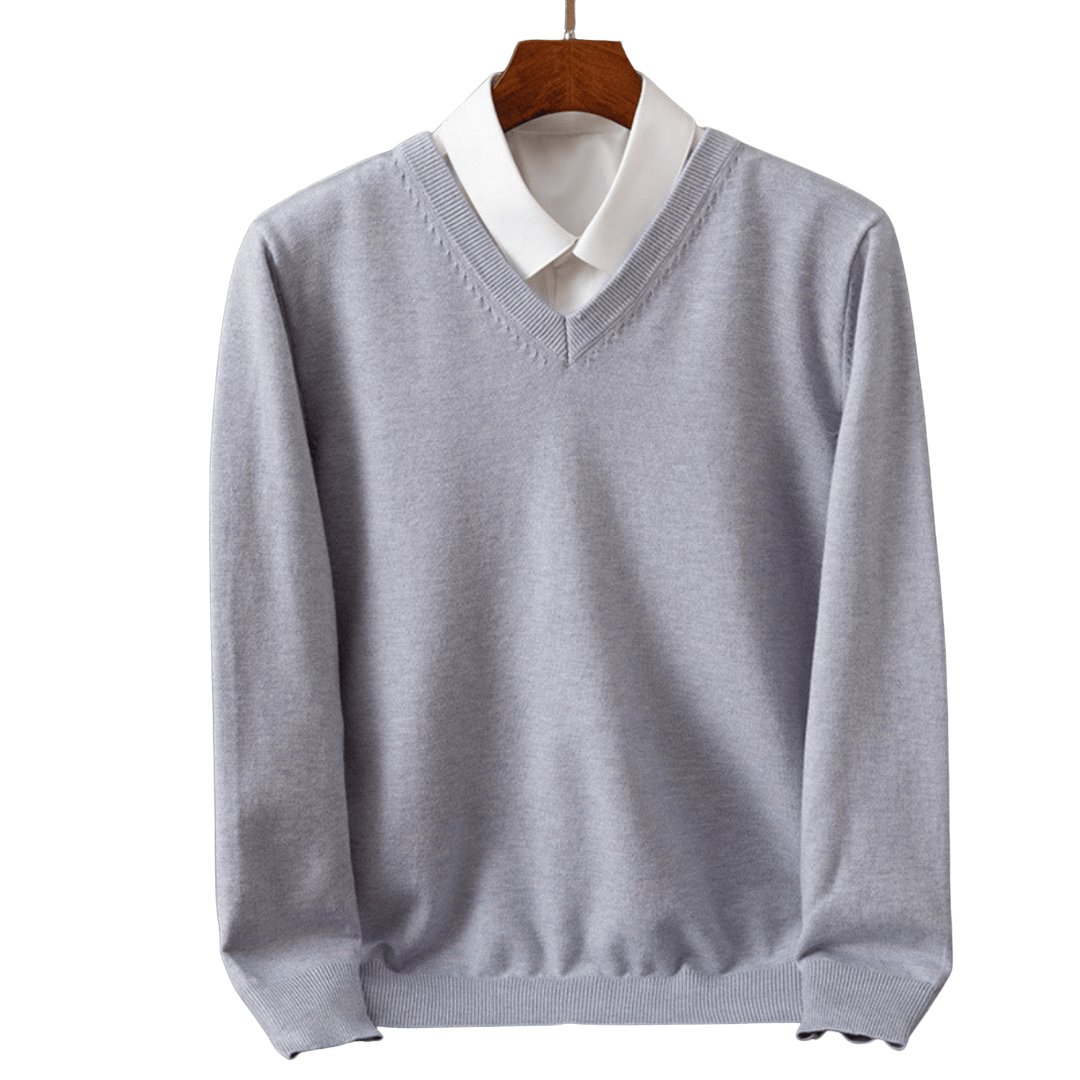 Cashmere V-Neck Sweater
