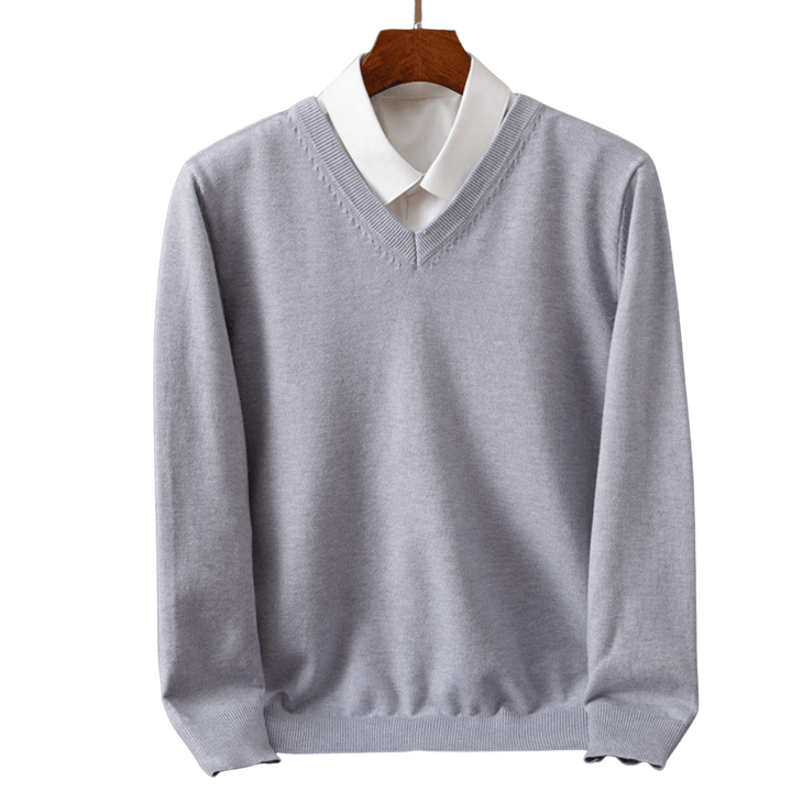 Cashmere V-Neck Sweater