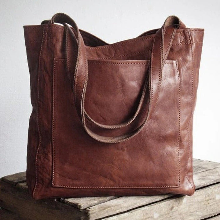 Charlotte | Borsa a Spalla in Pelle Vintage Autentica
