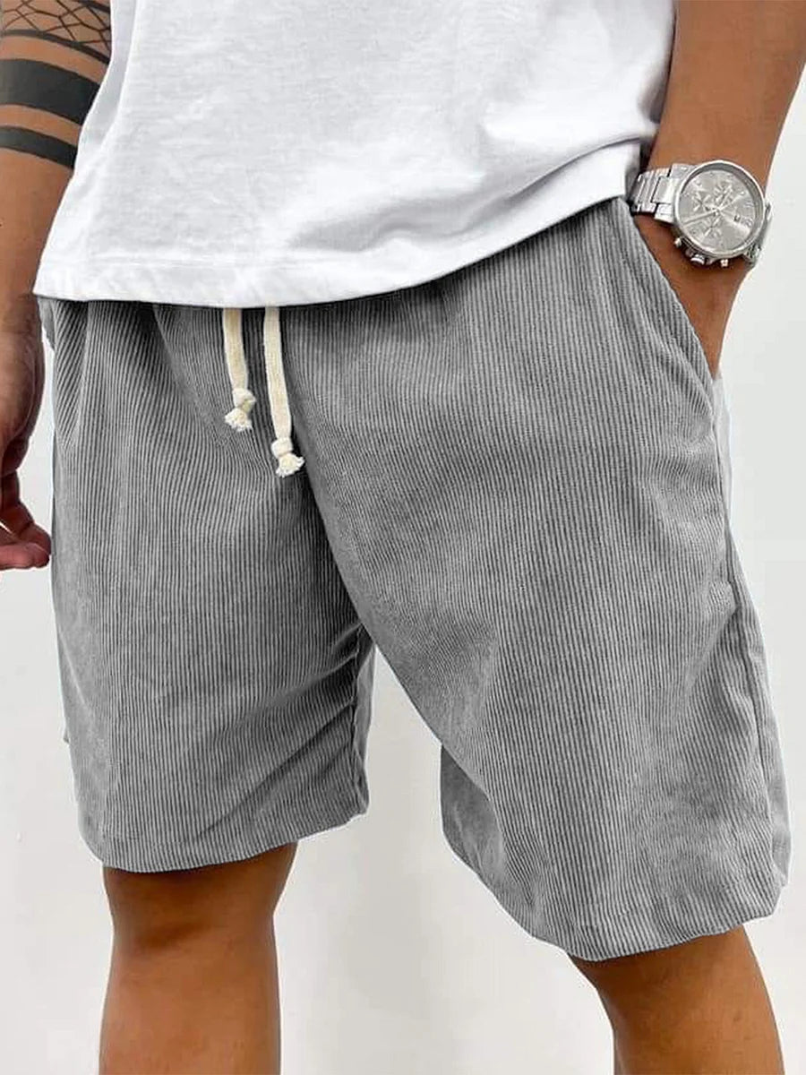 Casual Corduroy Shorts for Men | SPRING