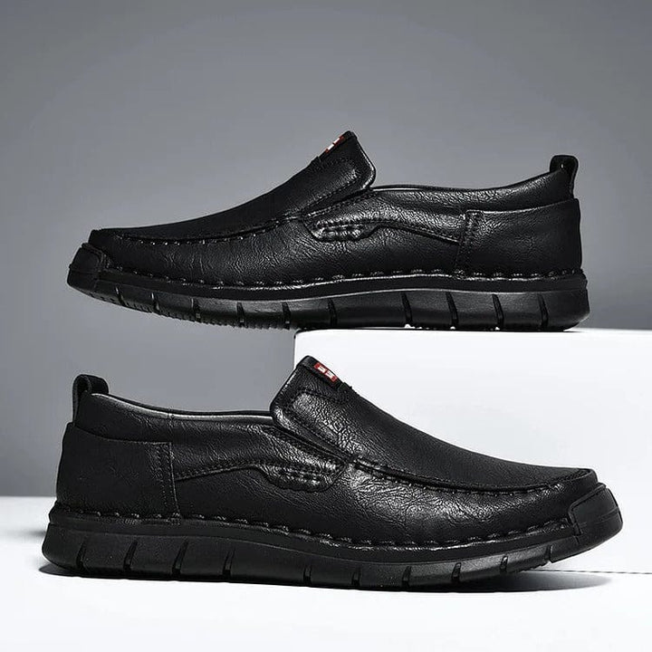 André Ferran Hudson Leather Moccasins