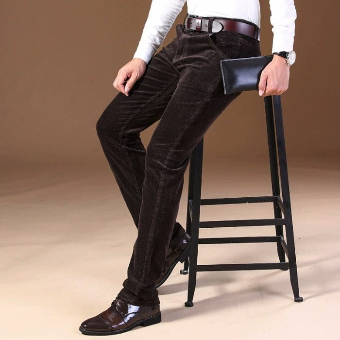 Stretch Corduroy Trousers