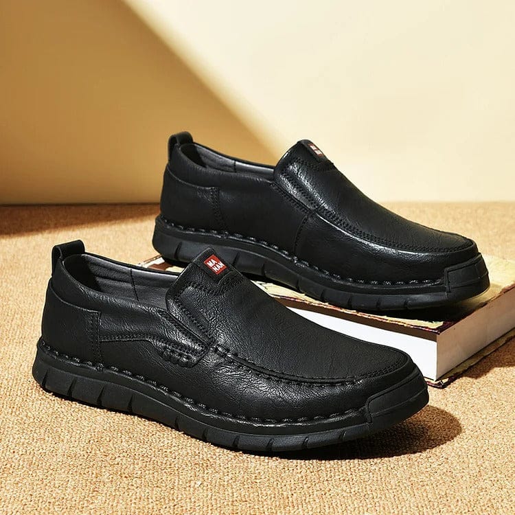 André Ferran Hudson Leather Moccasins