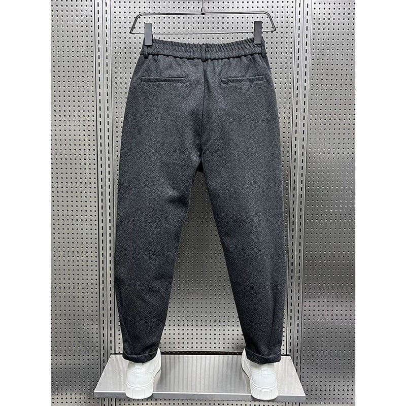 Wool Tapered Trousers