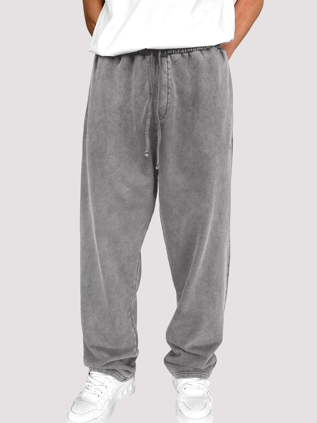 Denim Washed Trousers