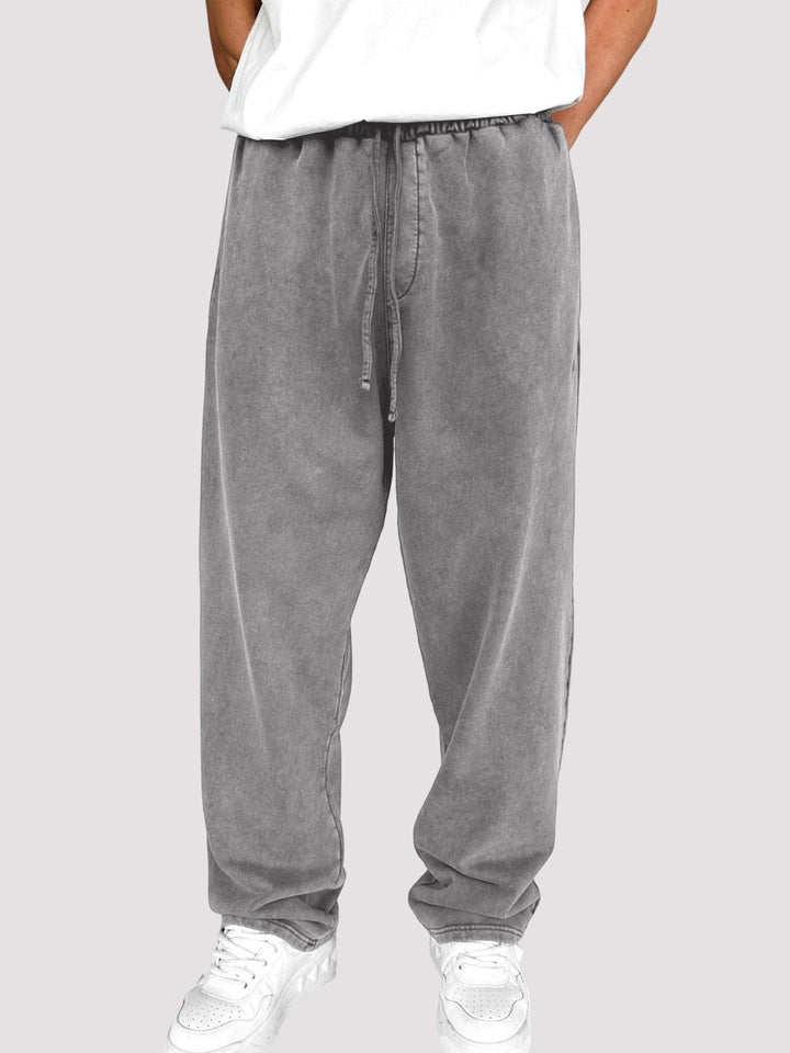 Denim Washed Trousers
