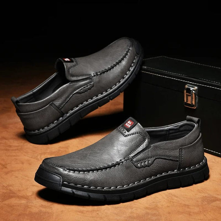André Ferran Hudson Leather Moccasins