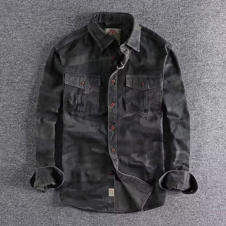 Camouflage Cotton Shirt