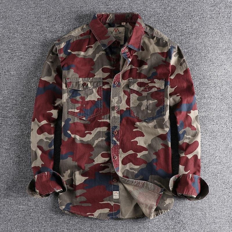 Camouflage Cotton Shirt