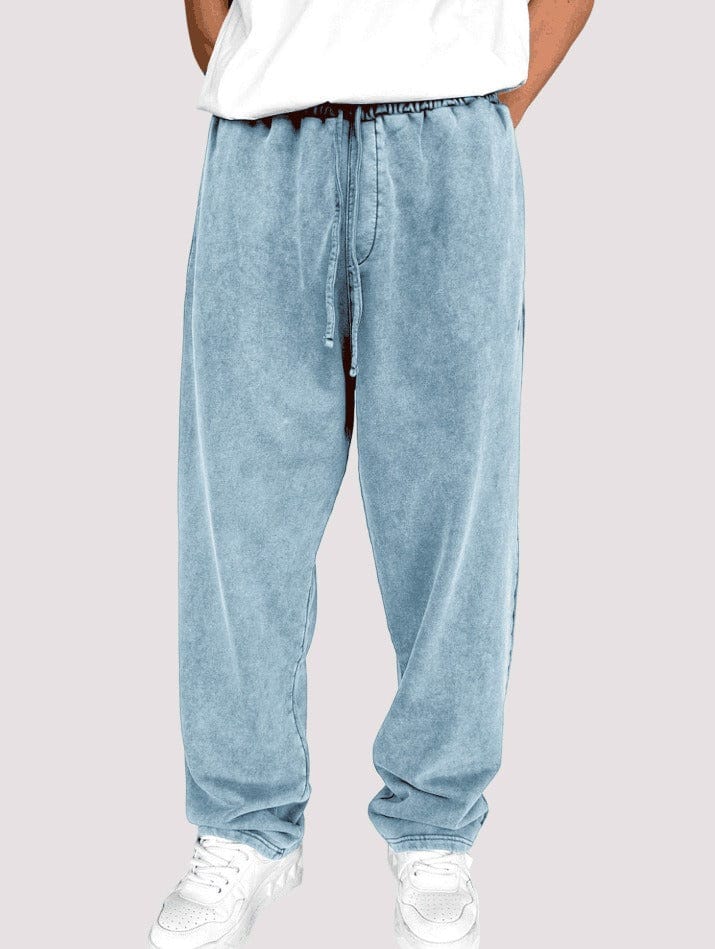 Denim Washed Trousers