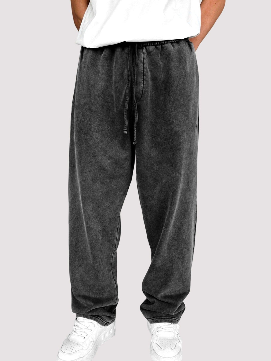 Denim Washed Trousers